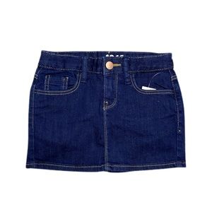 NWT GAP kids Blue Jean Mini Skirt Sz 6